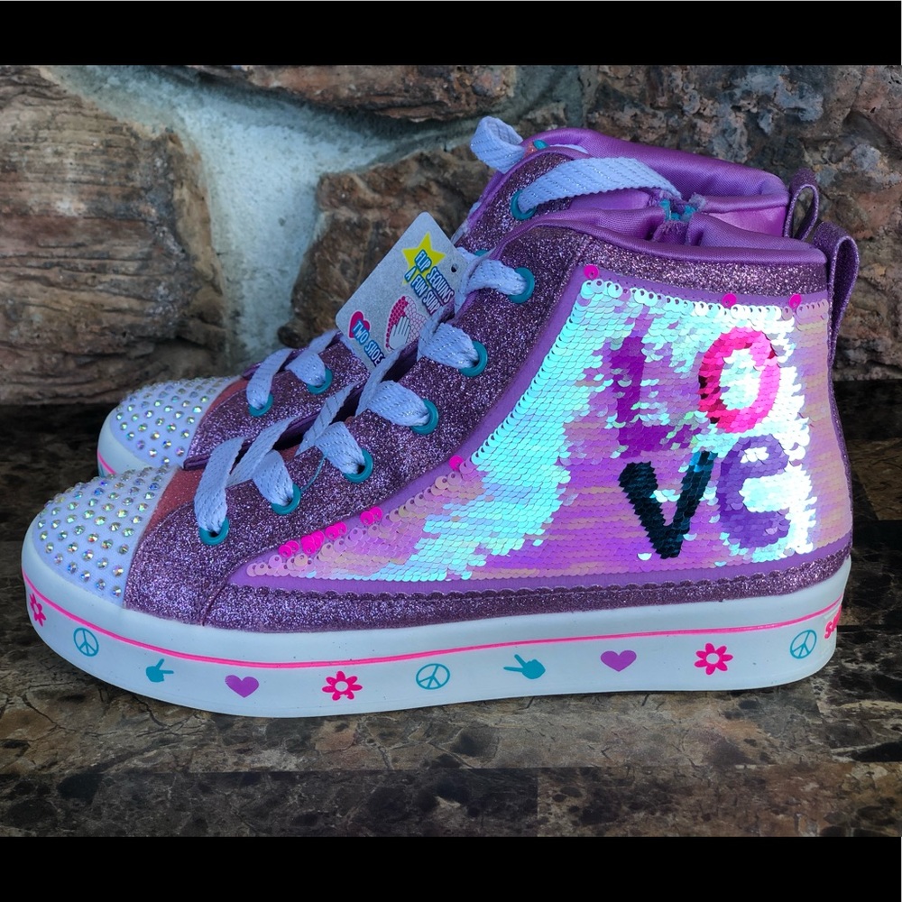 Skechers Flip Kicks 2.0 Lilac Love sneakers - Picture 13 of 16